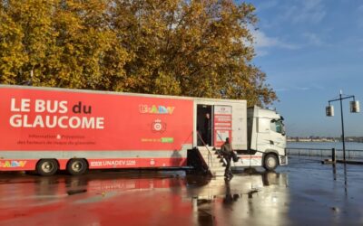 La tournée 2019 du Bus du Glaucome s’est achevée à Bordeaux