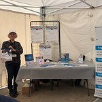 Stand de l'AFG à la semaine mondiale du glaucome à Perpignan